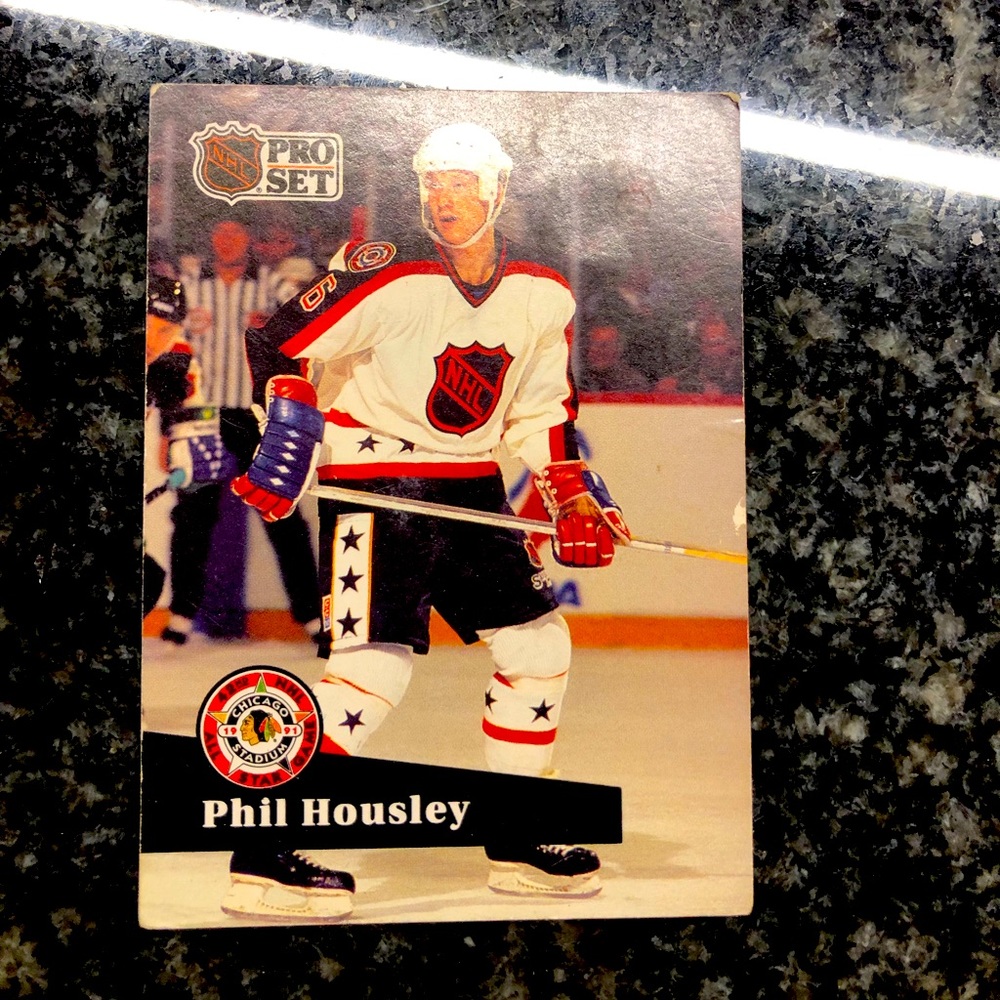 Phil Housley Pro Set 1991 #295 hockey card!!